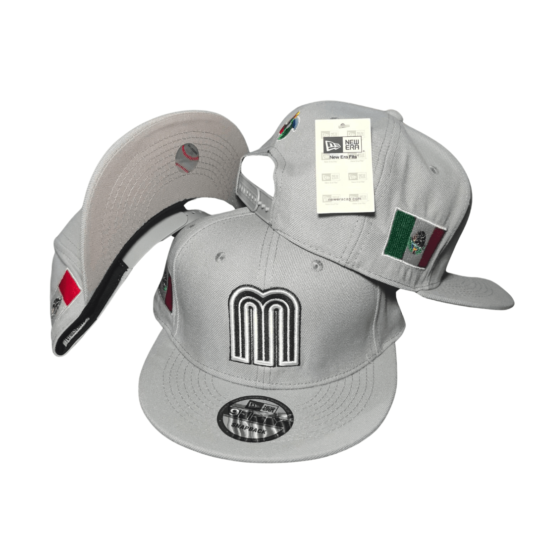 Mexico National Baseball Team New Era 9Fifty Gray – Snapback Cap